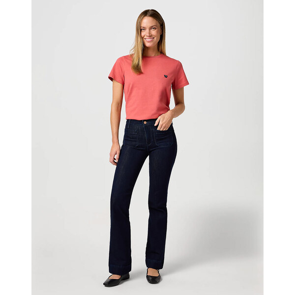 Dámske džínsy WRANGLER FLARE SOFT MOONLIGHT 112362668 62966556