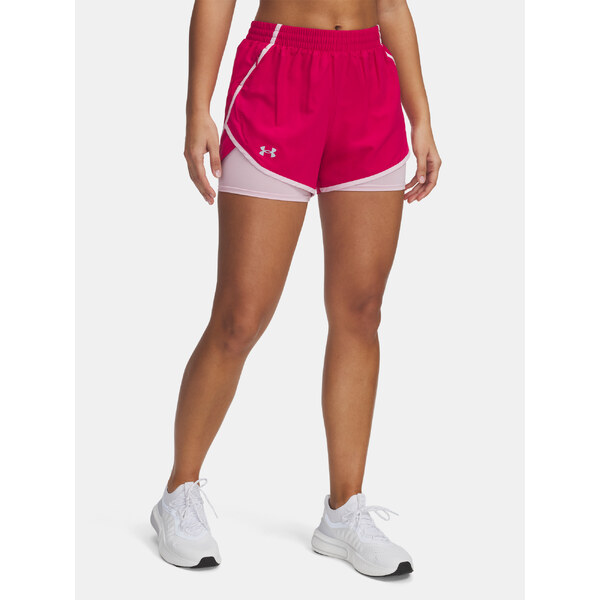 Womens shorts Under Armour UA Fly By 2-in-1 Shorts - Womens 64791032