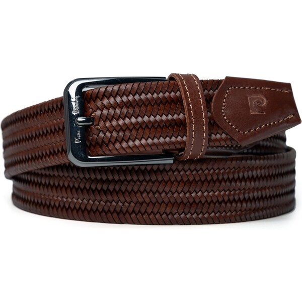 Kožený opasok Pierre Cardin 8007 Cognac 62971260