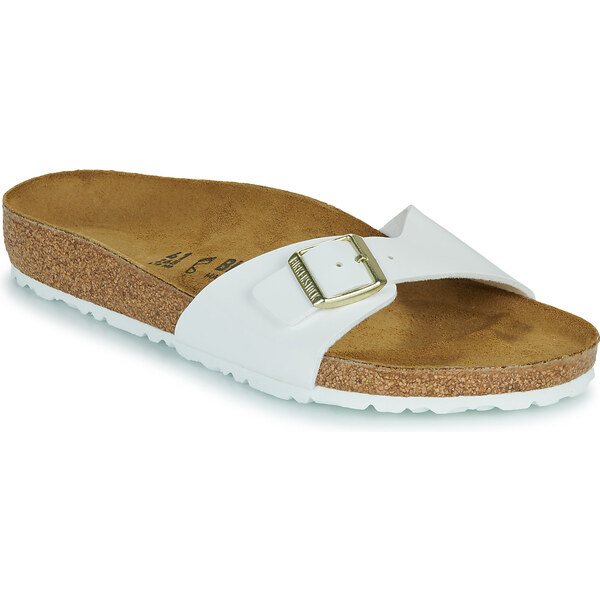 BIRKENSTOCK Šľapky Madrid BF Patent White BIRKENSTOCK 63060674