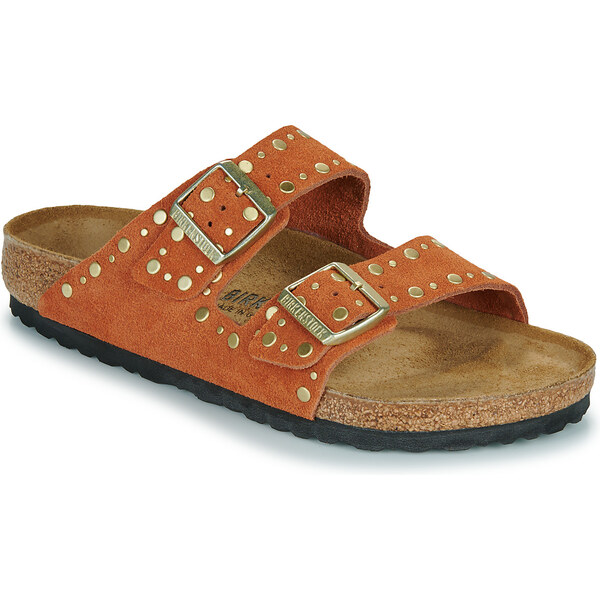 BIRKENSTOCK Šľapky Arizona Rivet LEVE Dark Rust BIRKENSTOCK 62971316