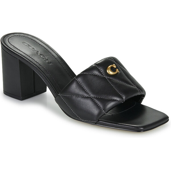 Coach Šľapky QUILTED BLOCK HEEL SANDAL Coach 64104943