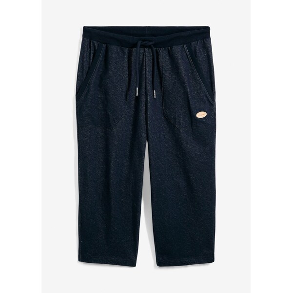 bonprix 3/4 teplákové nohavice v Denim vzhľade s komfortným lemom, 50408490