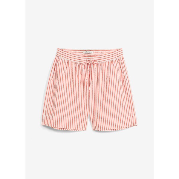 bonprix Šortky z čistej bavlny, farba červená 63234771