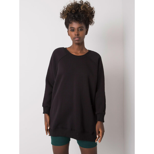 BASIC Čierna dámska mikina EM-BL-623.06-black 25901652