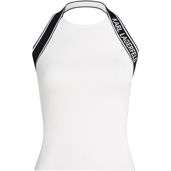 Karl Lagerfeld Top čierna / biela 63038275