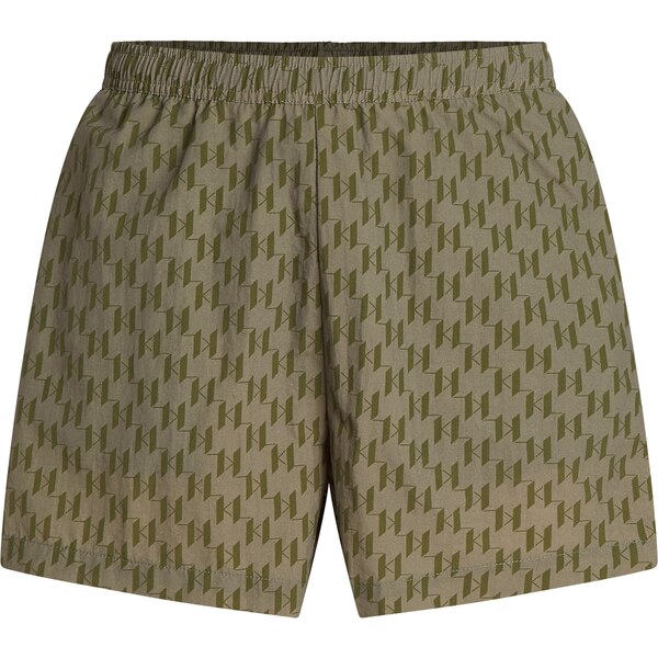 Karl Lagerfeld Plavecké šortky olivová / tmavozelená 62977770