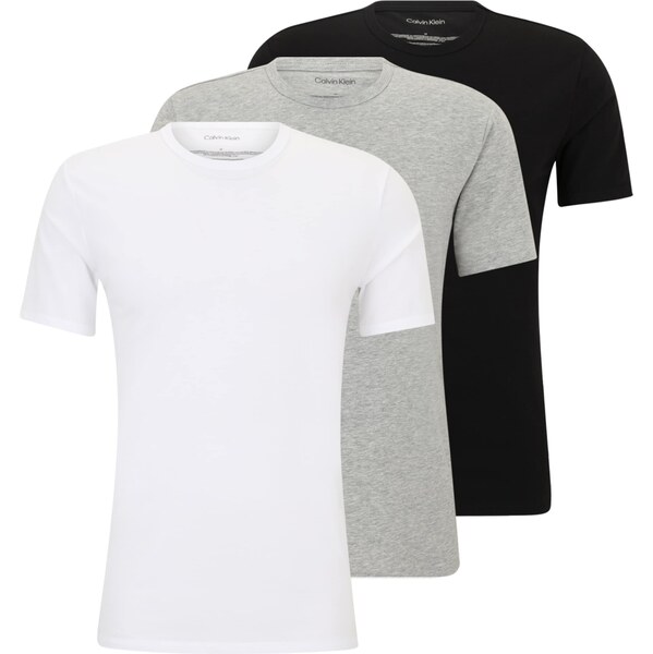 Calvin Klein Underwear Tričko sivá melírovaná / čierna / biela 62978342