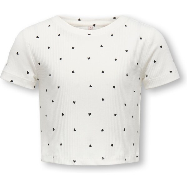 ONLY GIRLS Tričko KOGBella čierna / biela 62978540