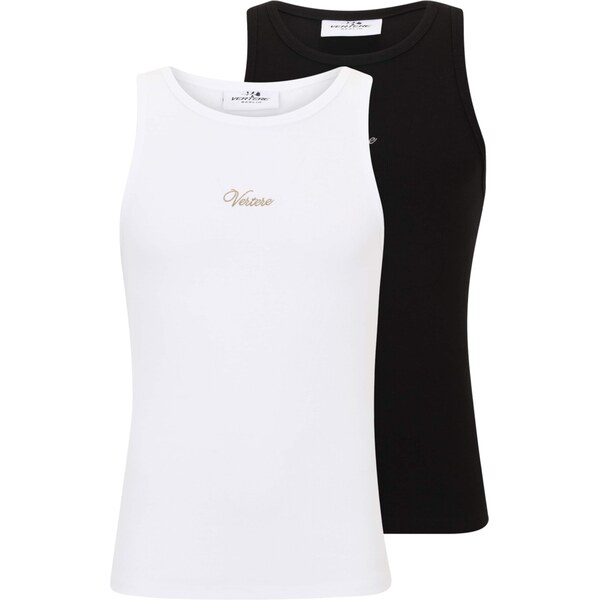 Vertere Berlin Top zlatá / čierna / biela 63167039