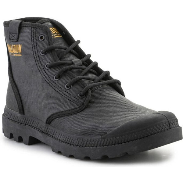 Topánky Palladium PAMPA HI COATED U 74375-008-M Black 62976260