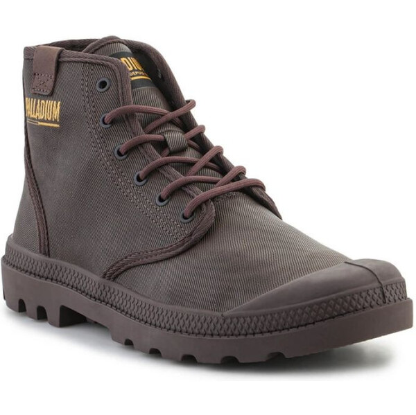 Topánky Palladium PAMPA HI COATED U 74375-249-M Dark Cocoa 62976261