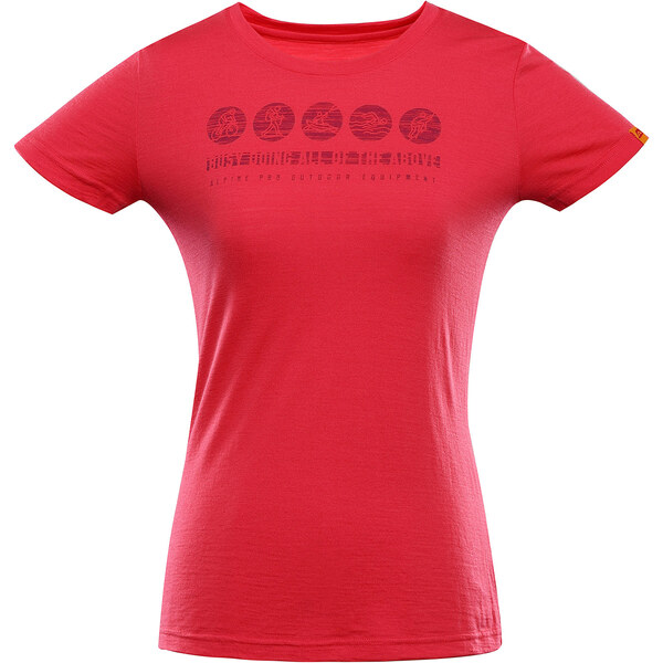 ALPINE PRO - WOOLENA 3 DÁMSKE TRIČKO Z MERINO VLNY 62993044