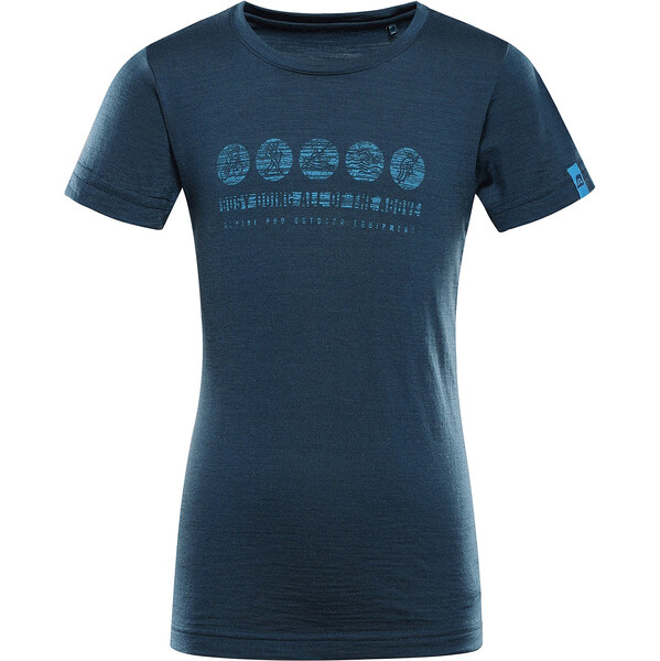 ALPINE PRO - MERENO 2 DETSKÉ TRIČKO Z MERINO VLNY 62993043