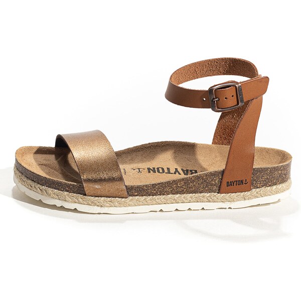 Bayton Remienkové sandále Jovial karamelová / bronzová 63134635