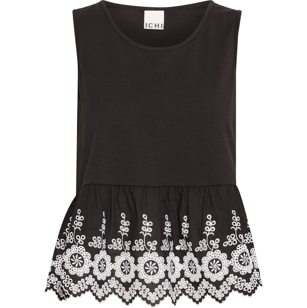 ICHI Top IHMALUI čierna / biela 63166964