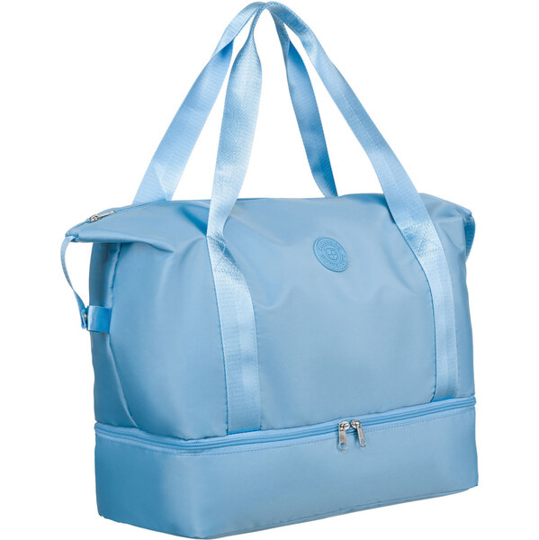 Torba podróżna z wytrzymałego poliestru w błękitnym kolorze - Peterson 62980337