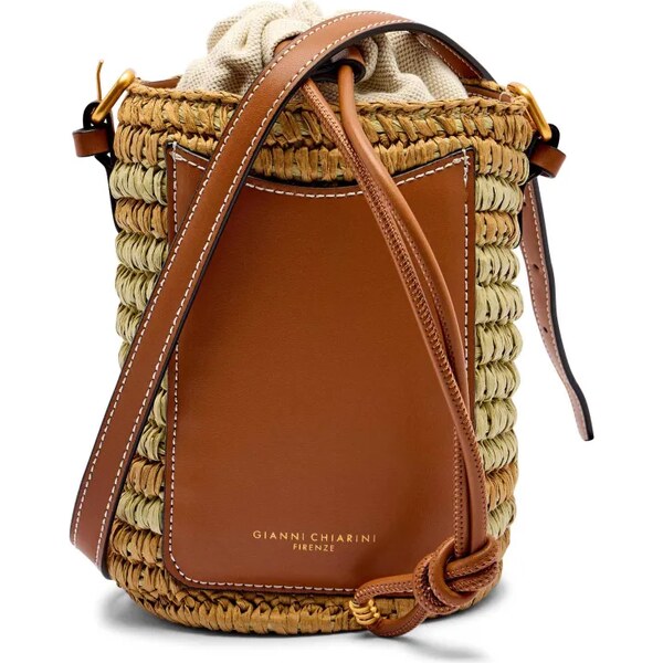 GIANNI CHIARINI Vak na chrbát Mae | s prímesou kože 62975999