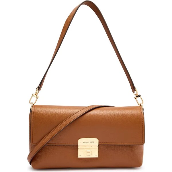 Michael Kors Kožená kabelka na rameno Addie 62975909