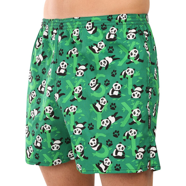 Pánske domáci trenky s vreckami Styx pandy (D1852) 62985199