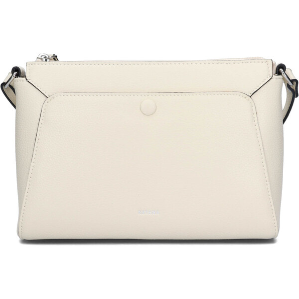 Kožená dámska crosbody kabelka Katana Alizée - béžová 62988742