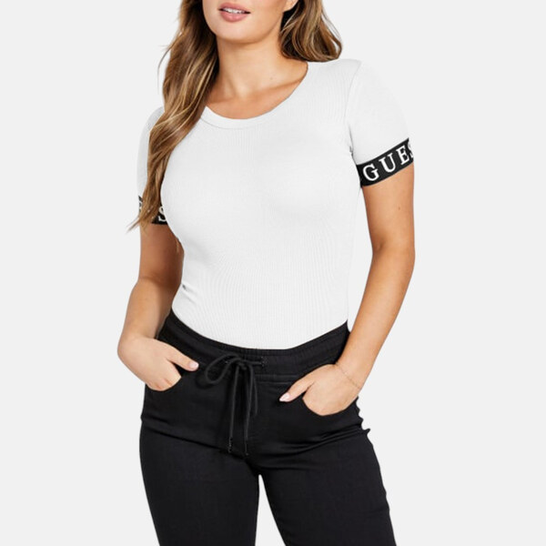 Dámské bílé triko Guess 56183 62987911