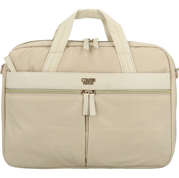 Coveri World Business taška krémová - Coveri Gaby krémová 63013402