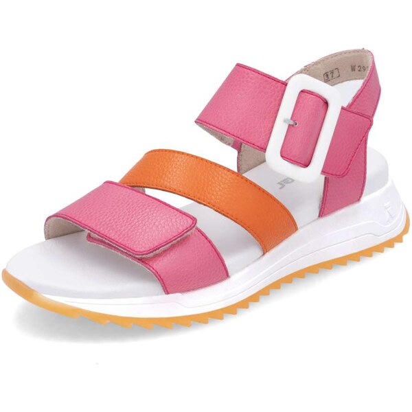 Dámske sandále RIEKER W2950-31 ružová S5 62988586