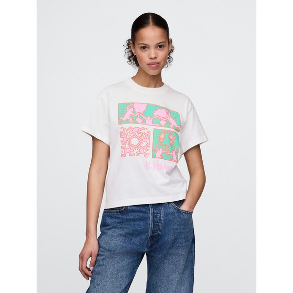 GAP Dámske Tričko Gap × Keith Haring 741926-01 66266200