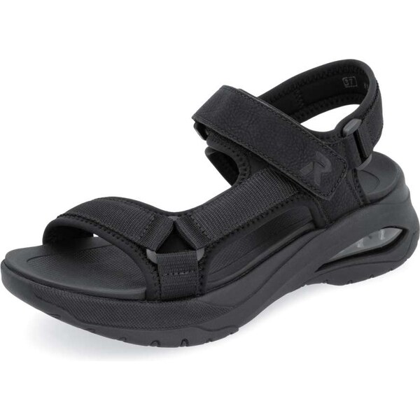 Dámske sandále RIEKER W3151-00 čierna S5 62990050