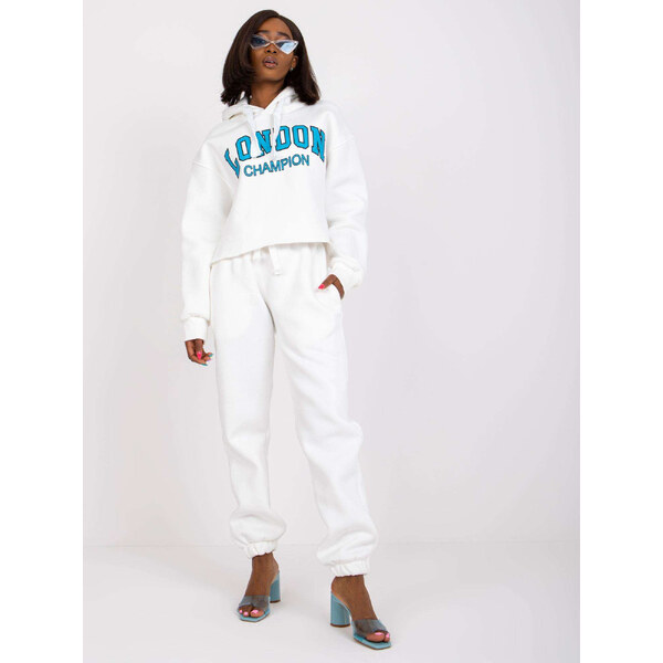 BASIC Smotanová teplákovka Laraina s nápisom London -EM-KMPL-720.01 31265027