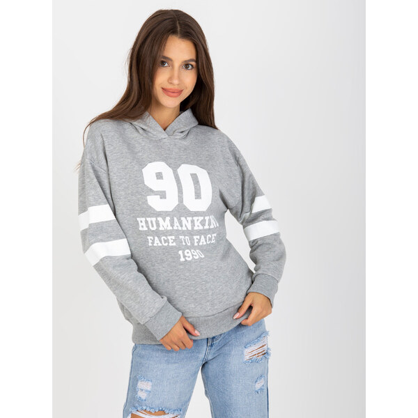 BASIC Sivá športová mikina 90 -EM-BL-L3887.16-grey 61186642