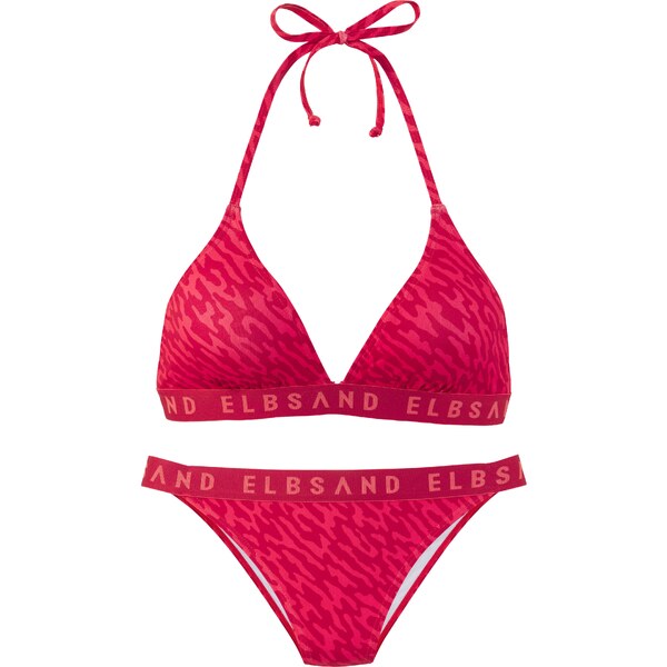 Elbsand Bikiny homárová / tmavoružová 63156488