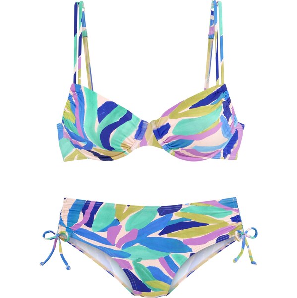 s.Oliver Bikiny modrá / žltá / zelená / fialová 63067629