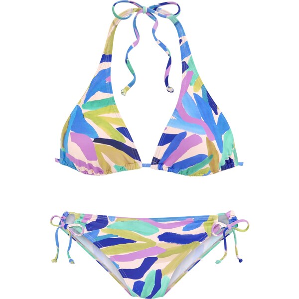 s.Oliver Bikiny modrá / žltá / ružová / biela 63067650