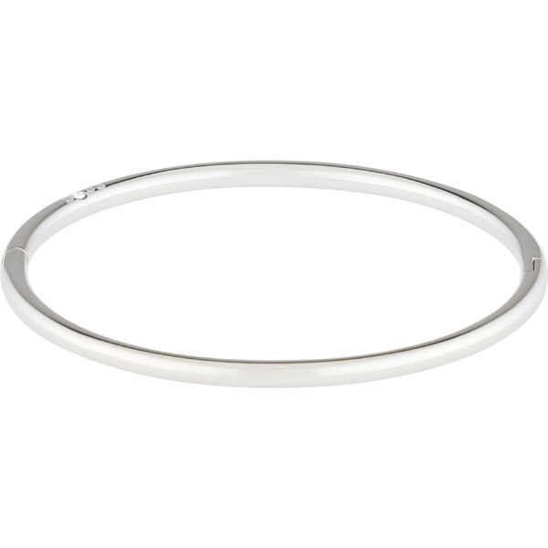 BOSS Náramok LIVE strieborná / priehľadná 63167193