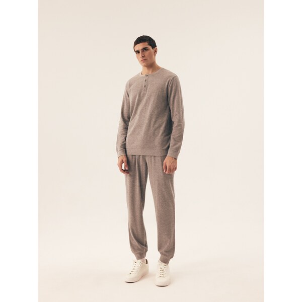 Henderson Pánska tepláková súprava Desert 42638-90X šedá, Farba šedá 63005610