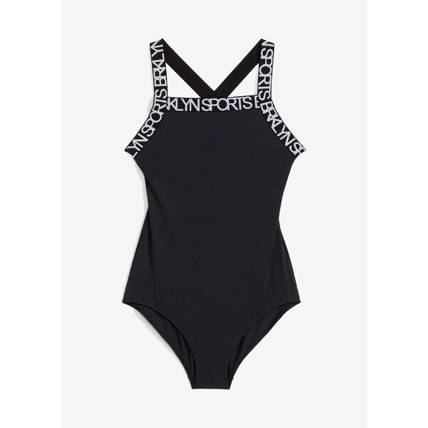 bonprix Jednodielne plavky, farba čierna 62972117