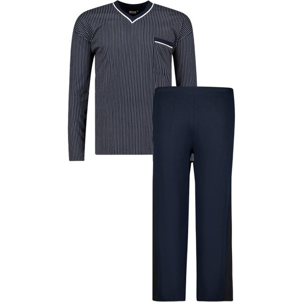 ADAMO pyžamo pánske 119252 590 nadmerná veľkosť dlhý rukáv 63012079