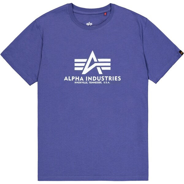 ALPHA INDUSTRIES Tričko svetlofialová / biela 63067164