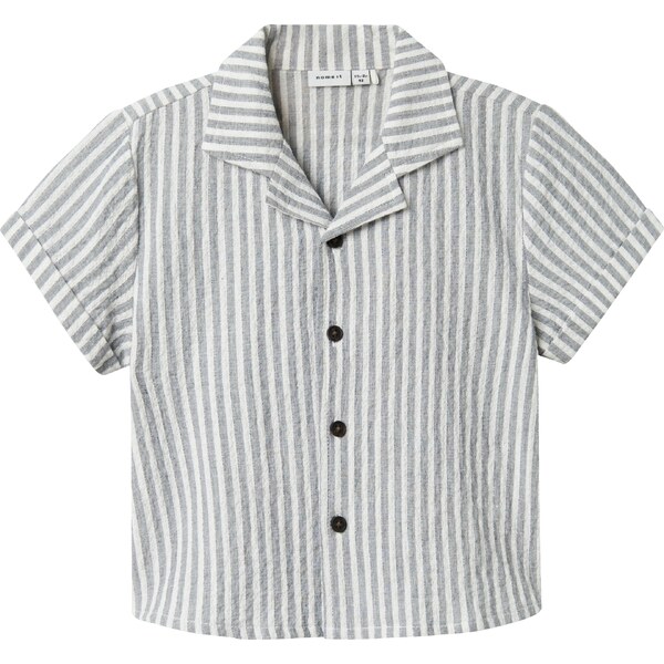 NAME IT Košeľa NMMFEDENIS námornícka modrá / biela 63067345