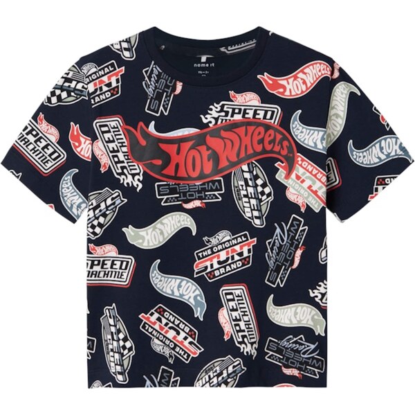 NAME IT Tričko námornícka modrá / opálová / červená / biela 63067392