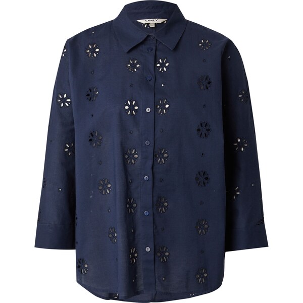 ONLY Blúzka ONLNEW LINA GRACE tmavomodrá 63068020