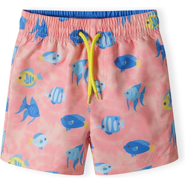 MINOTI Plavecké šortky modrá / svetlomodrá / žltá / lososová 63068484