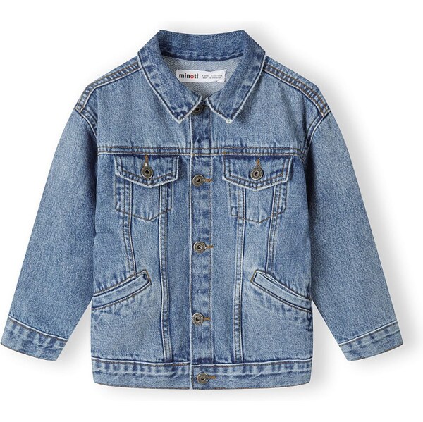MINOTI Prechodná bunda modrá denim 63068502