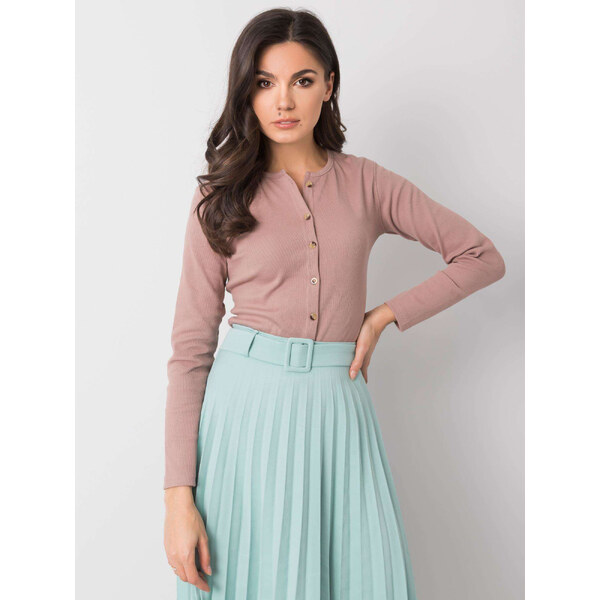 BASIC Béžové dámske body na gombíky TW-BO-G-087.99-beige 21412326