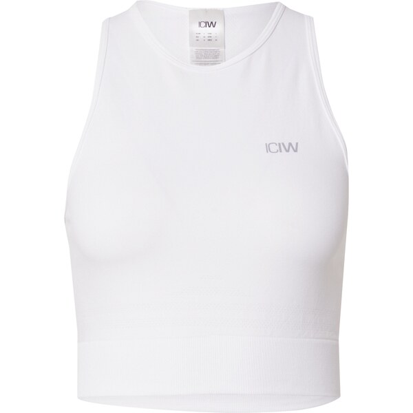 ICANIWILL Športový top Define biela 63160319