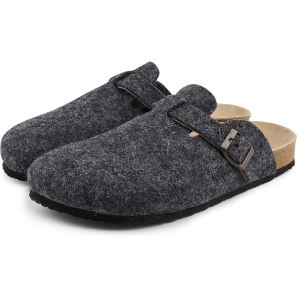 Vlnka Pánske zdravotné korkové papuče Michal sivá veľkosti obuvi - 64818952