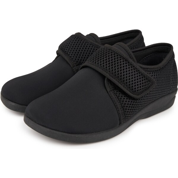 Vlnka Dámske široké tenisky na hallux Halina čierna veľkosti obuvi - 63026212