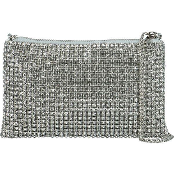 Dámska listová kabelka strieborná - Michelle Moon Pentti strieborná 63053097